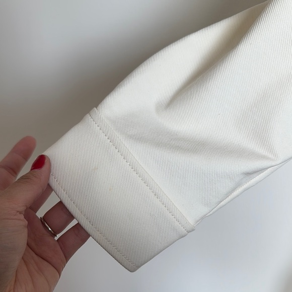 COS Cream Button-Up Shirt - Picture 3 of 8